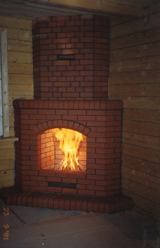 Кирпичные камины