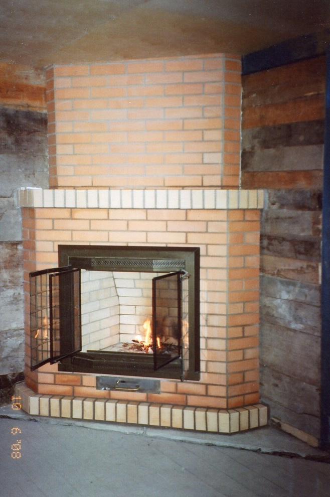 Кирпичные камины