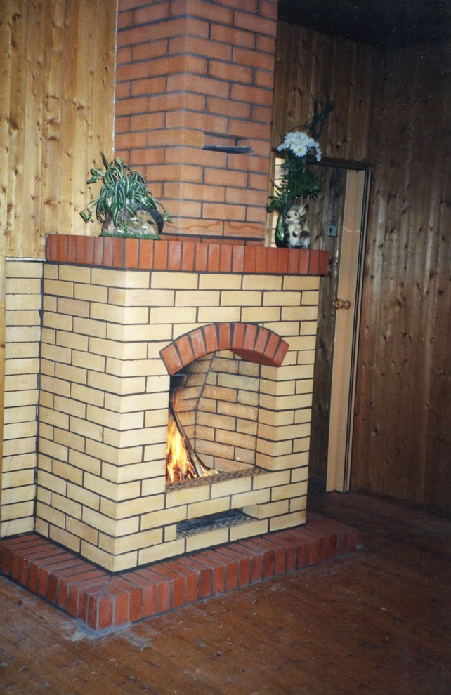 Кирпичные камины