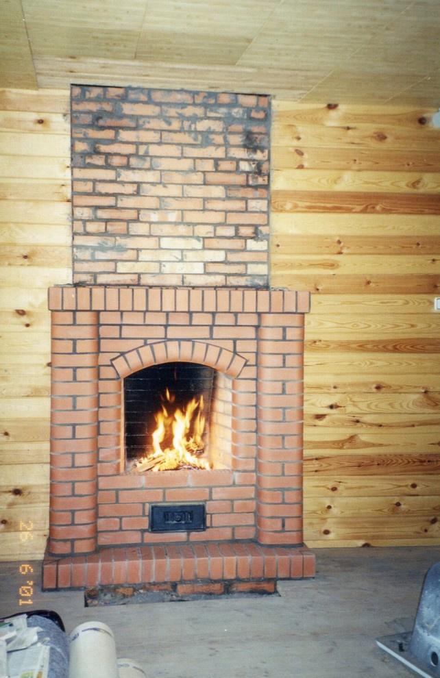 Кирпичные камины