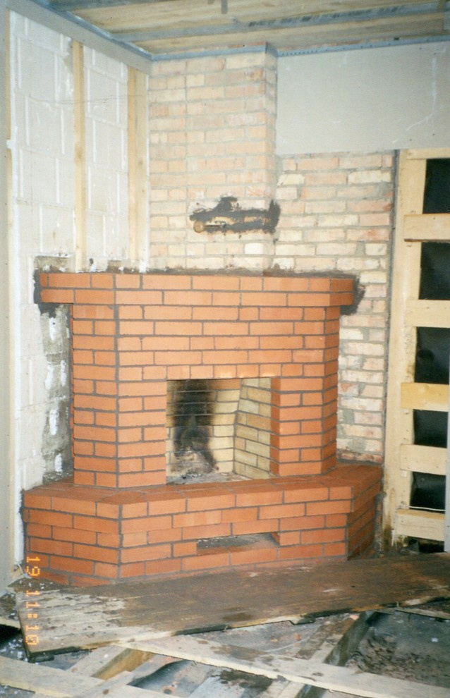 Кирпичные камины