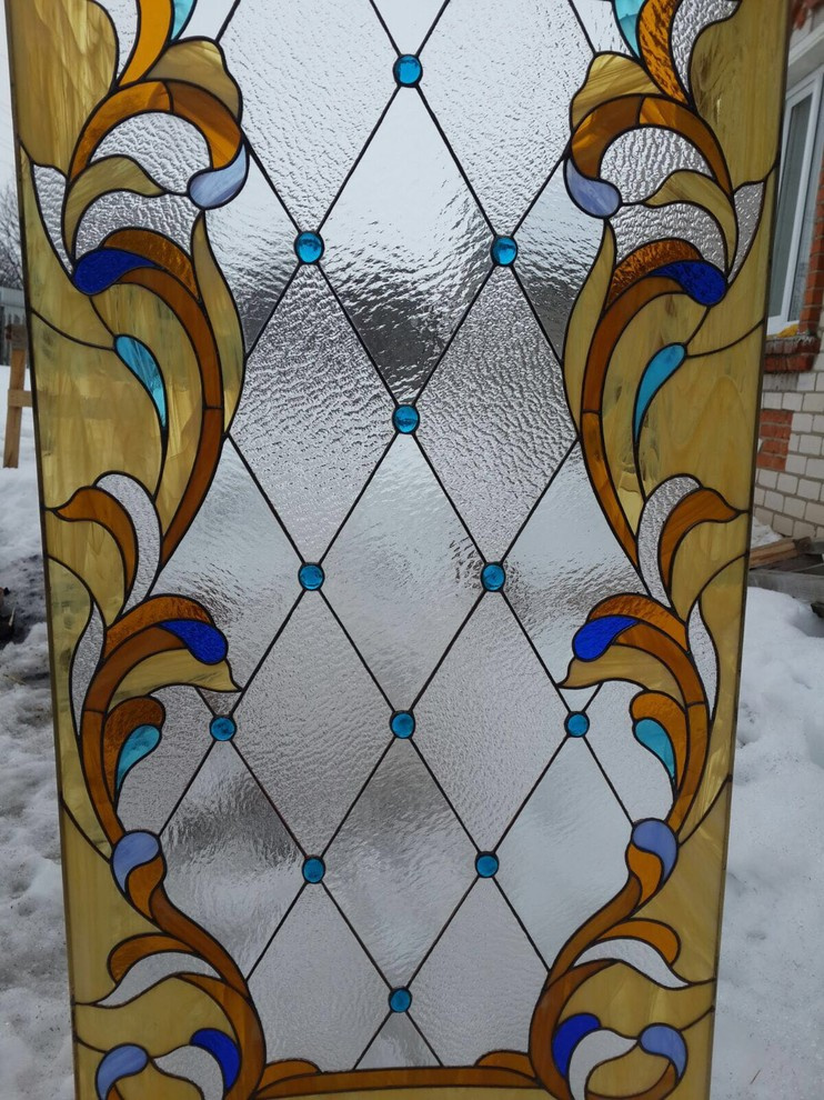 Витражи дверные