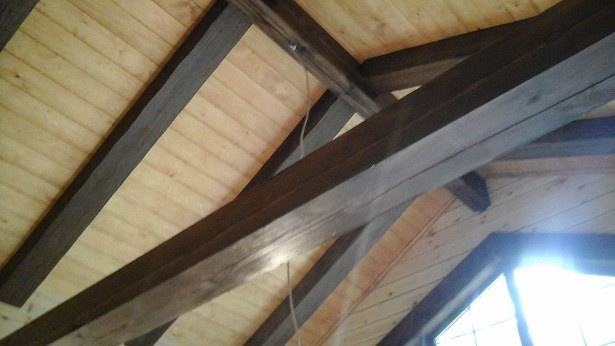 Проект дома из бруса в стиле шале "Альпы"