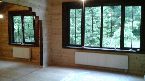 Проект дома из бруса в стиле шале "Альпы"