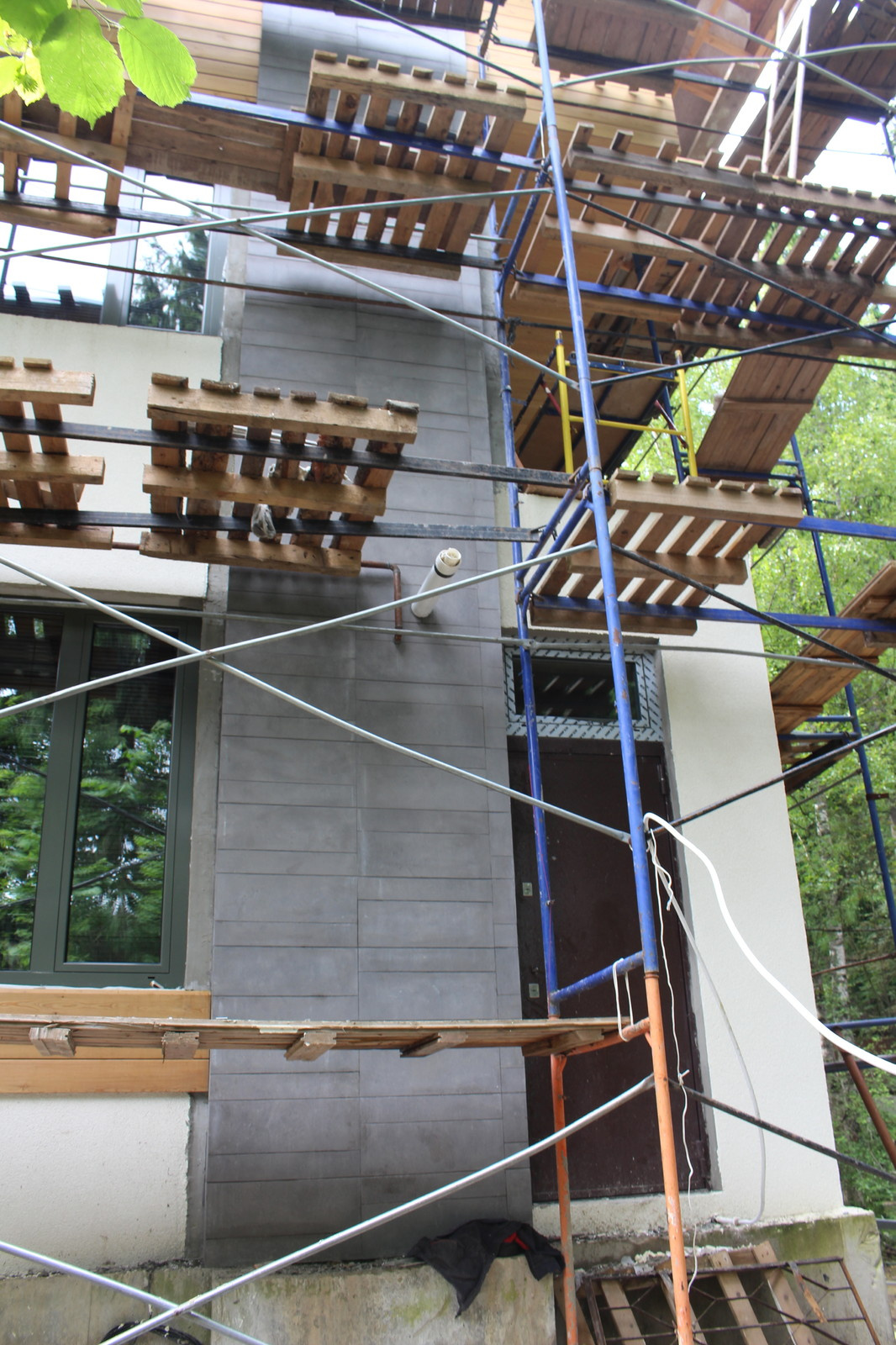 Вентканал. Реализация проекта. Первая очередь.Загородное домовладение из двух со