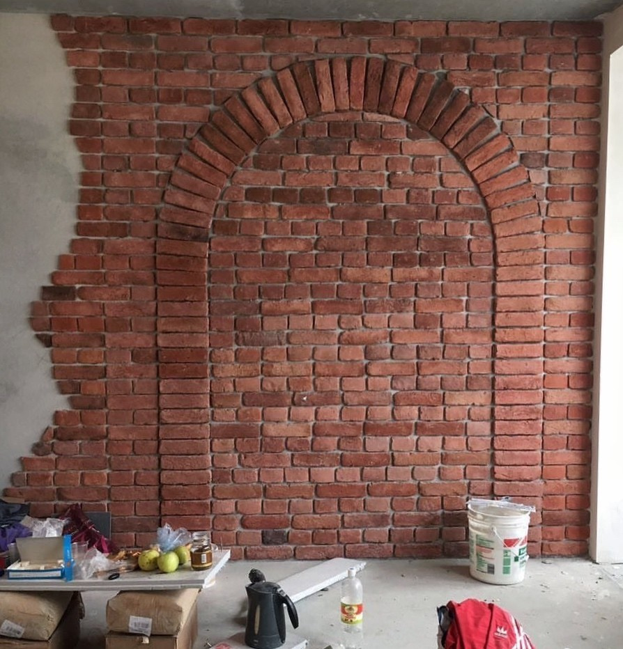 Плитка под старинный кирпич