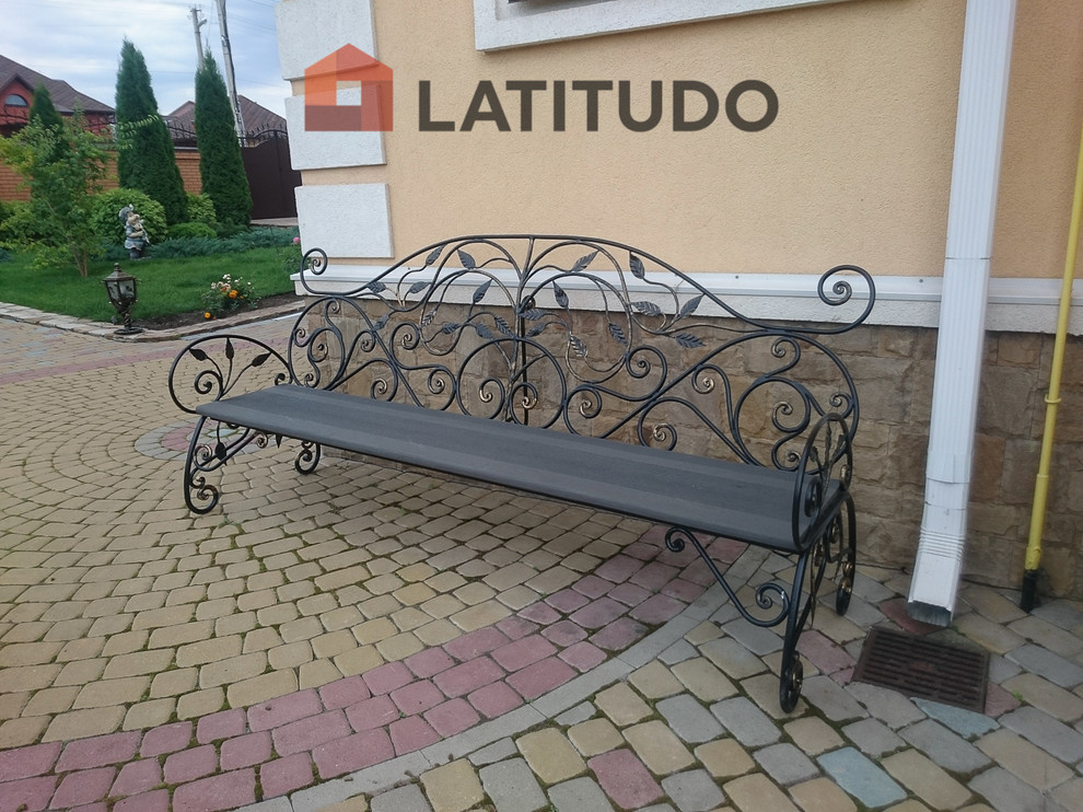 Беседка, лавочка, подшивка кровли ДПК