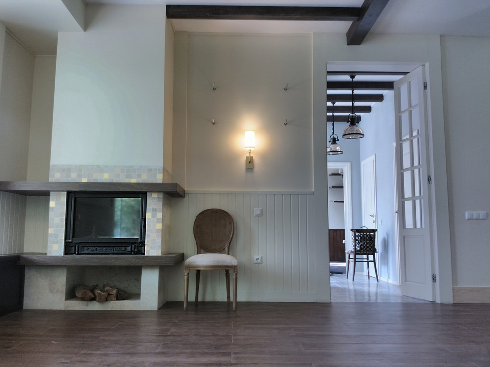 Загородное домовладение из двух сообщающихся коттеджей.