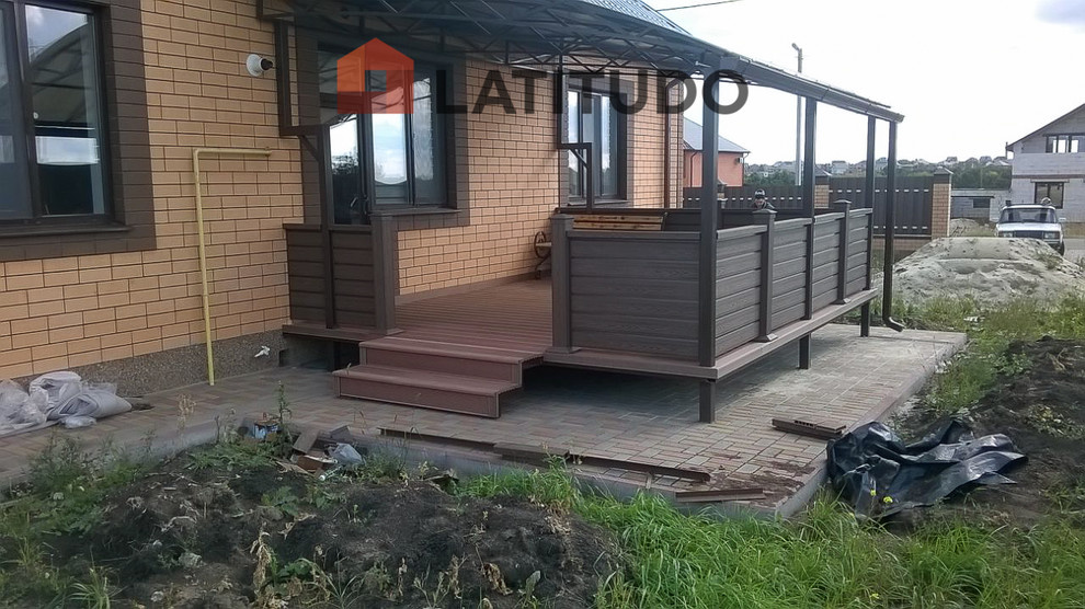 Терраса и ограждение из ДПК