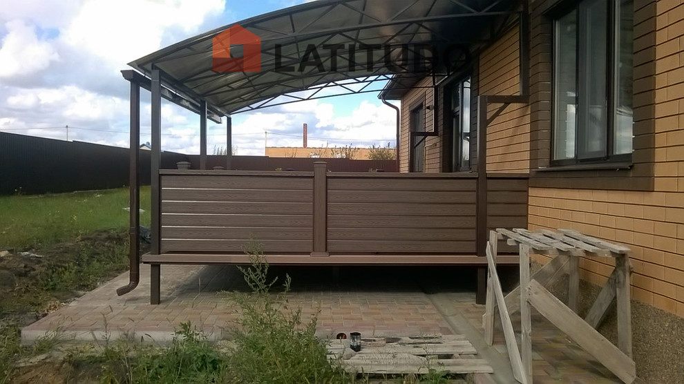 Терраса и ограждение из ДПК