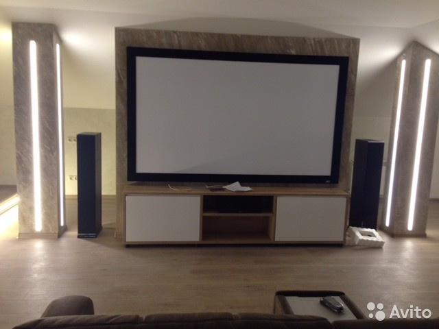 домашний кинотеатр на мансарде