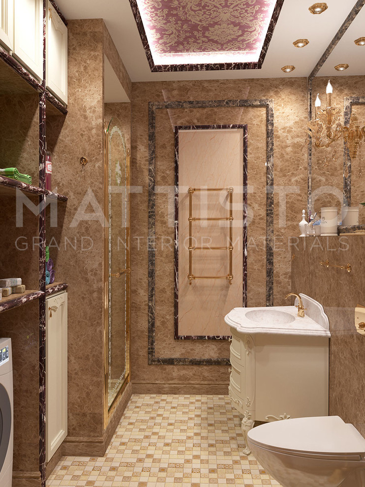 Обложка проекта: Ванная комната 5,2 м2- Москва