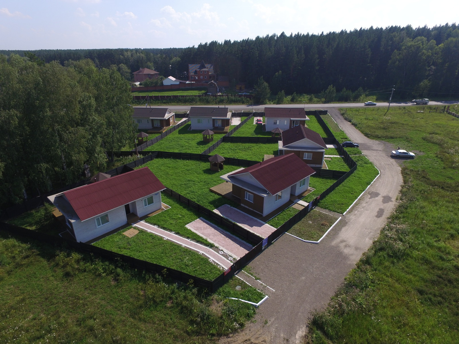 Комплекс загородных домов 600 м2