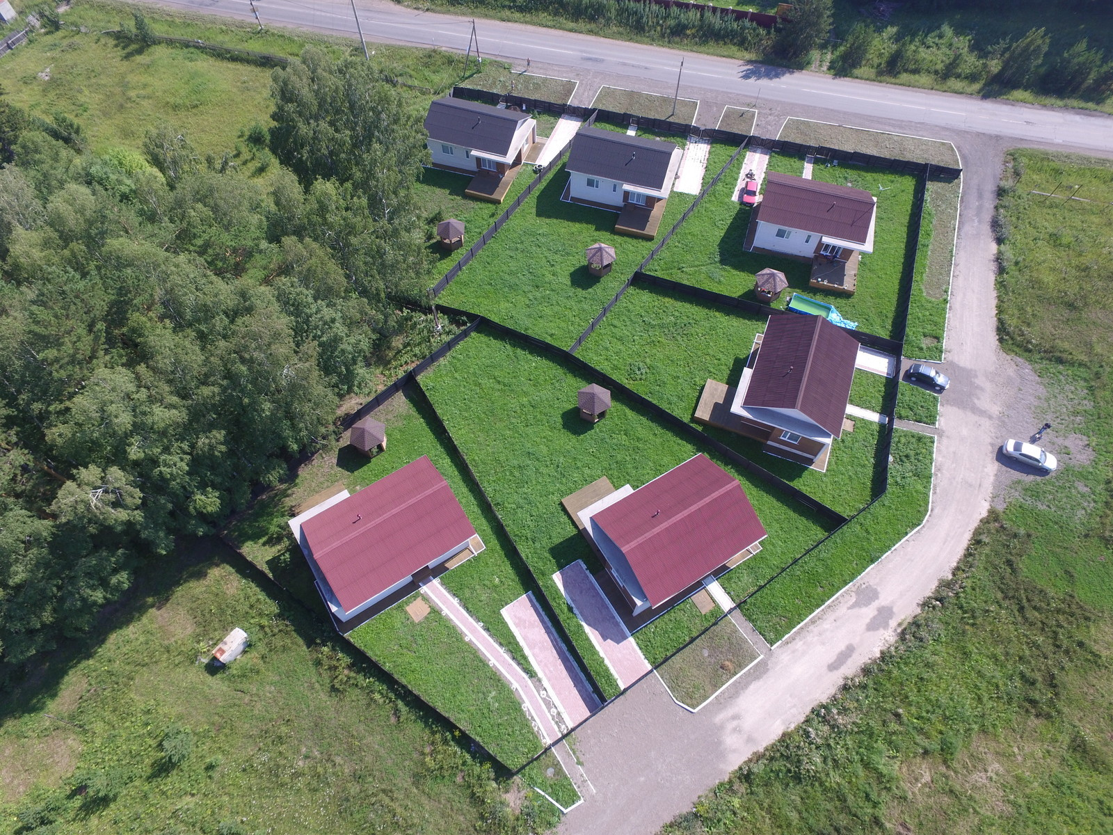 Комплекс загородных домов 600 м2