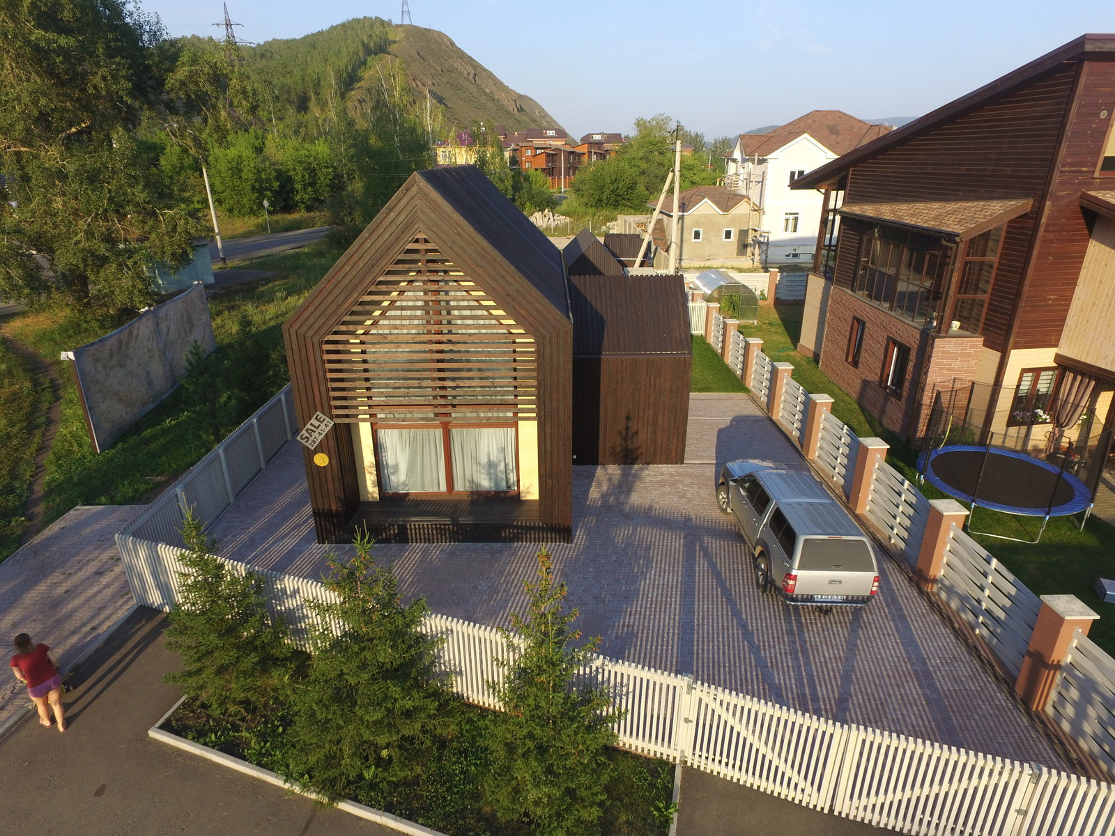 Дом по Английскому проекту в Красноярске 90 м2