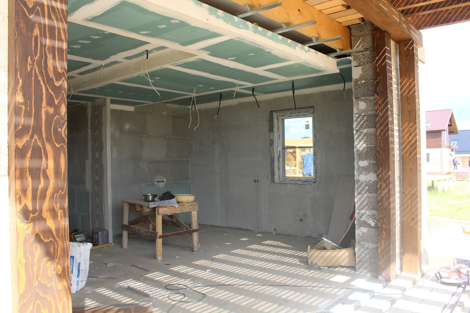 Кухня. КП "Республика Сантория". Двухэтажный дом. Интерьер в стиле Классика-лайт