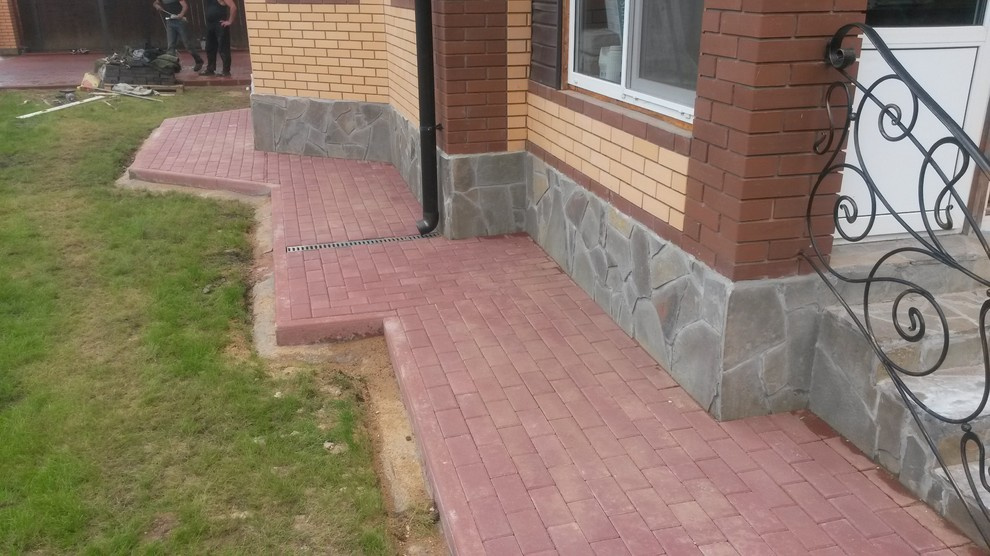 Тротуарная плитка, отмостка, парковка