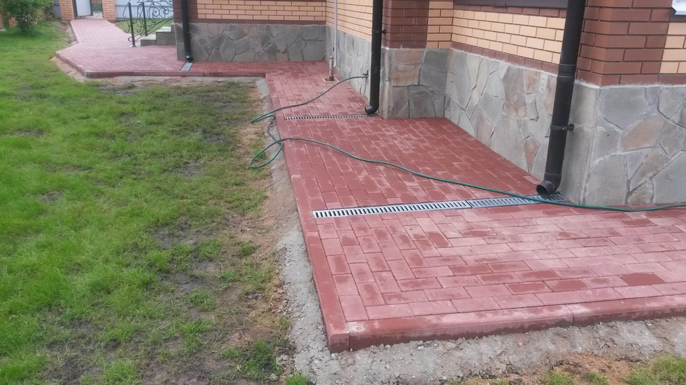 Тротуарная плитка, отмостка, парковка