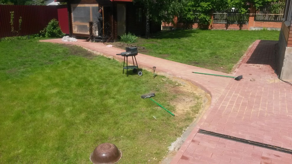 Тротуарная плитка, отмостка, парковка