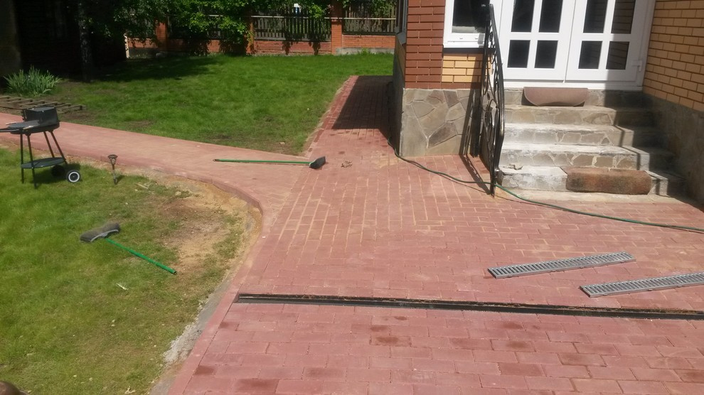 Тротуарная плитка, отмостка, парковка