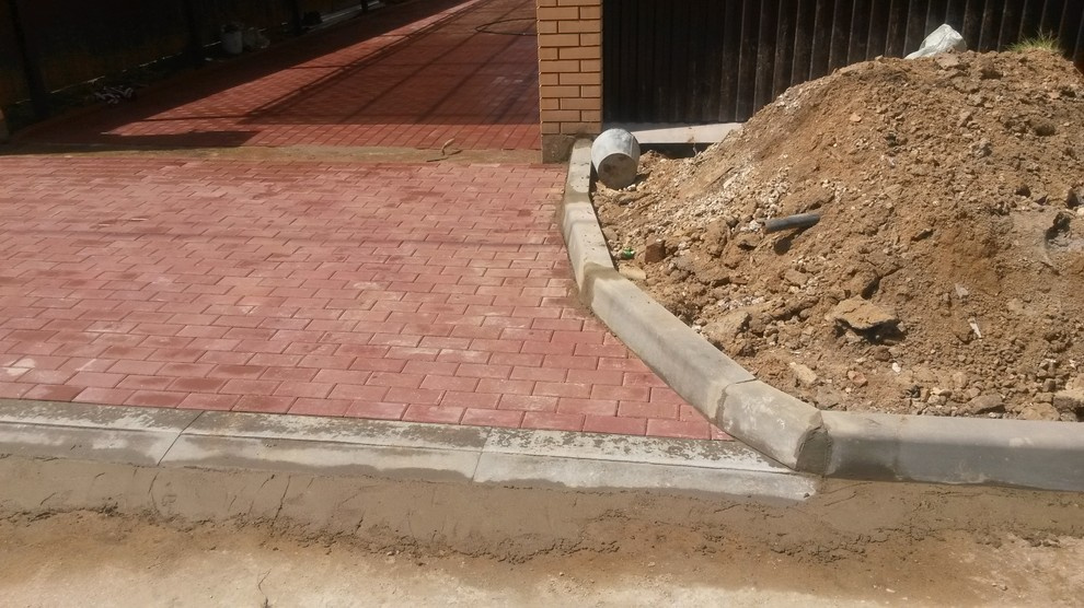 Обложка проекта: Тротуарная плитка, отмостка, парковка