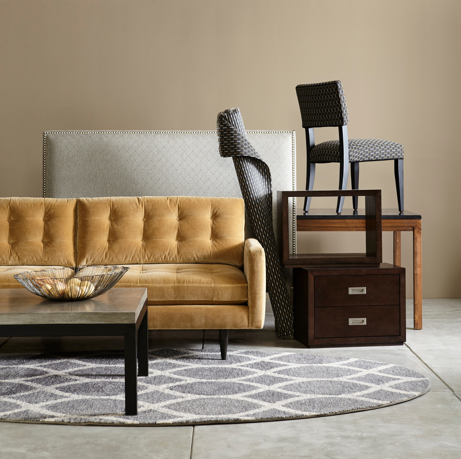 Монохроные интерьеры 2017