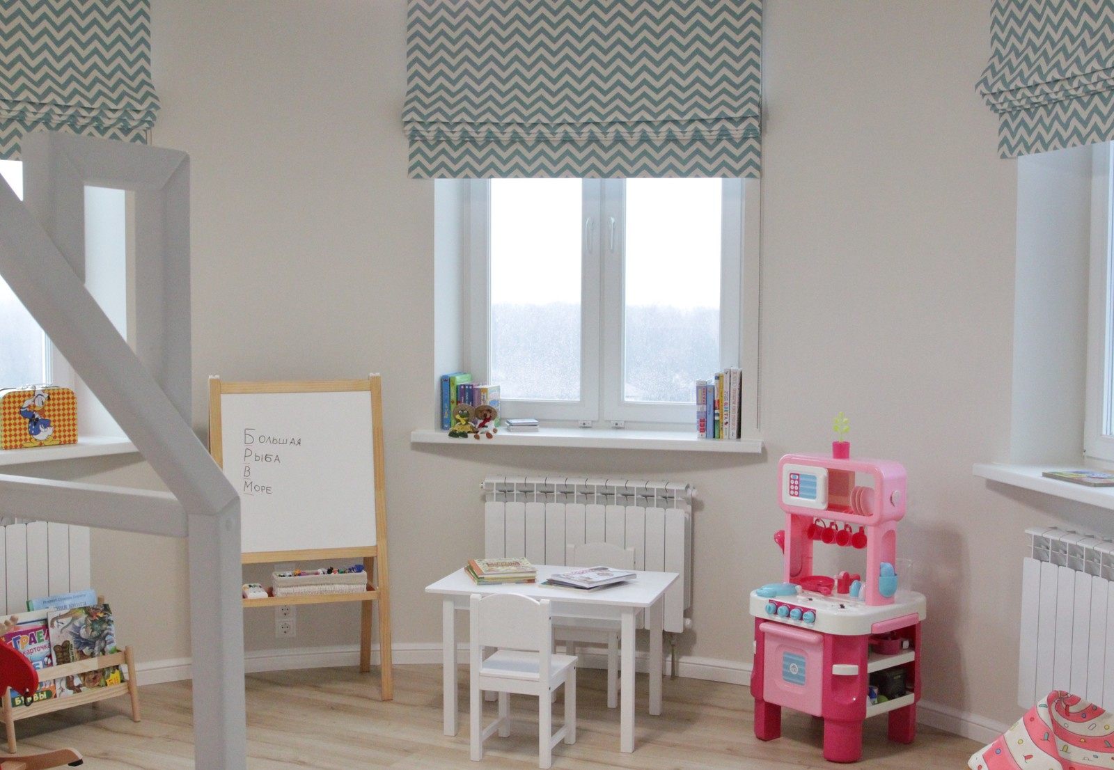 Римские шторы для детской в ЖК Стрелецкий