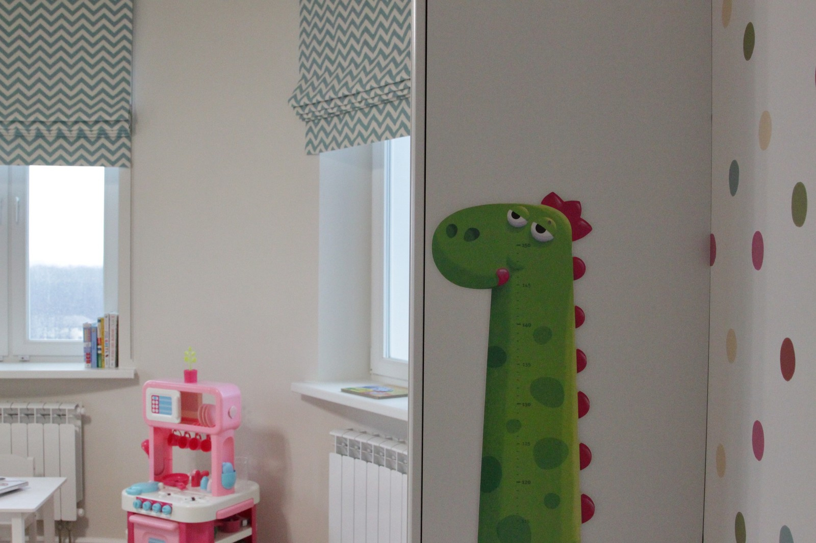 Римские шторы для детской в ЖК Стрелецкий