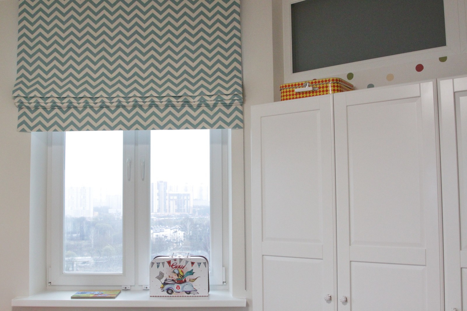 Римские шторы для детской в ЖК Стрелецкий