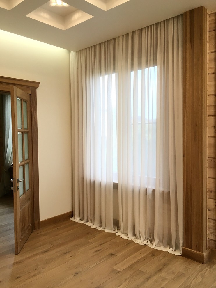 Шторы в деревянном доме КП Павлово-2