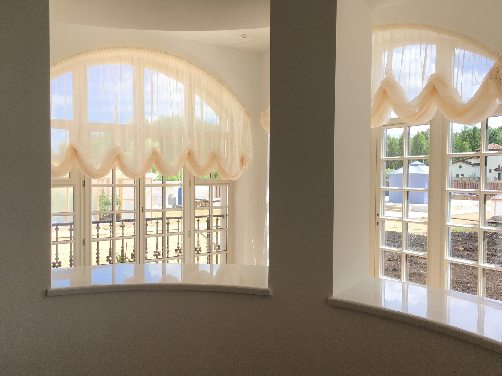 Текстильное оформление дома в КП Пестово