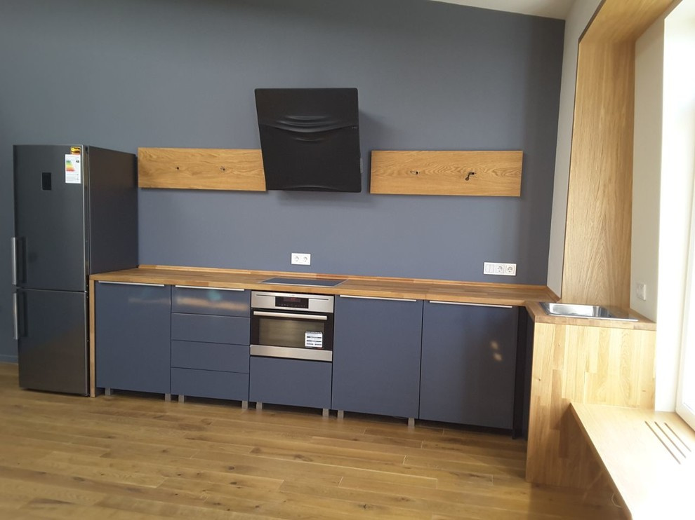 Отделка маленького лофта в центре Москвы