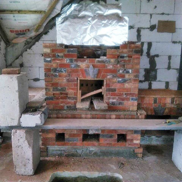 Обложка проекта: печь из Царского кирпича