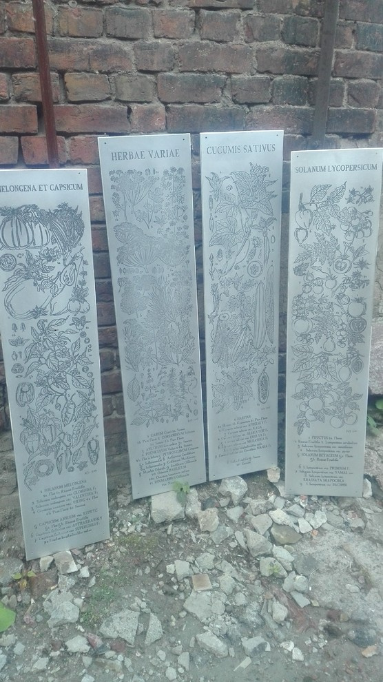 элементы теплицы по рисункам Юлии Федоровой для проекта компании СпецПаркДизайн