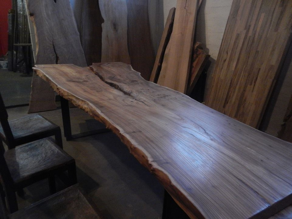 Столы и столешницы из вяза
