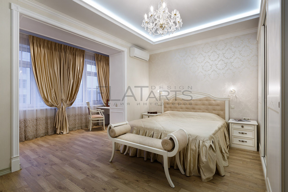 Фото 4-ной квартиры 134кв.м. в  стиле неоклассика