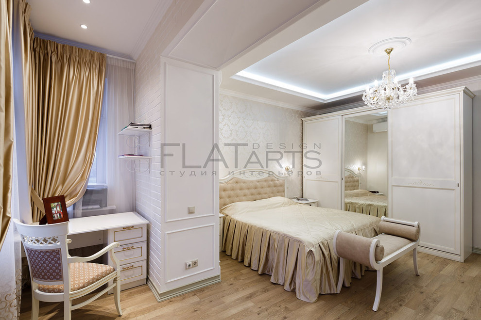 Фото 4-ной квартиры 134кв.м. в  стиле неоклассика