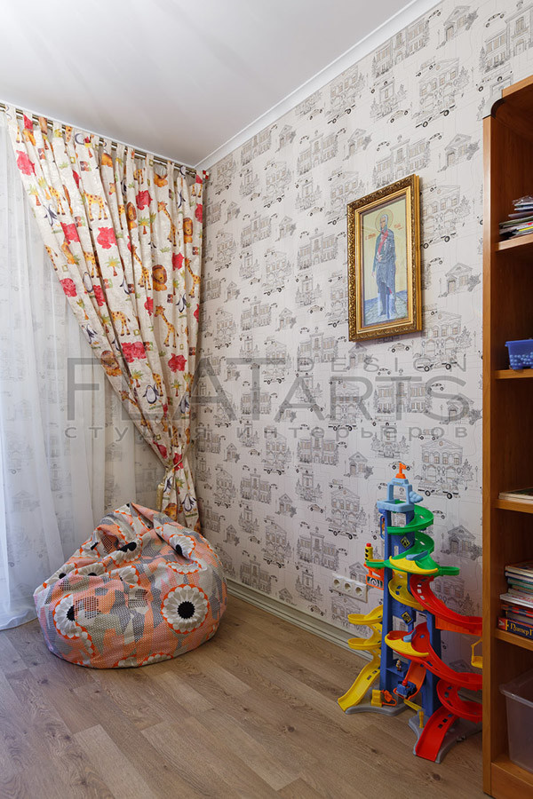 Фото 4-ной квартиры 134кв.м. в  стиле неоклассика