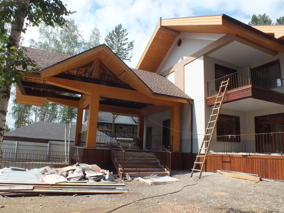 фасад из японского сайдинга.