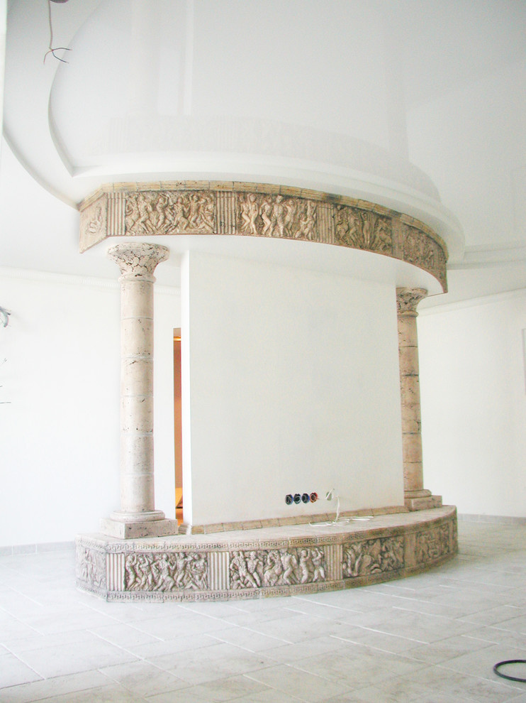 Декорации под телевизор.