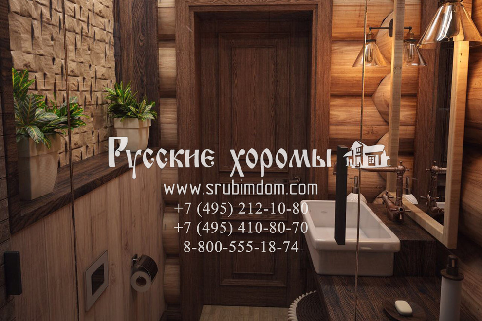 Интерьер санузла для гостей