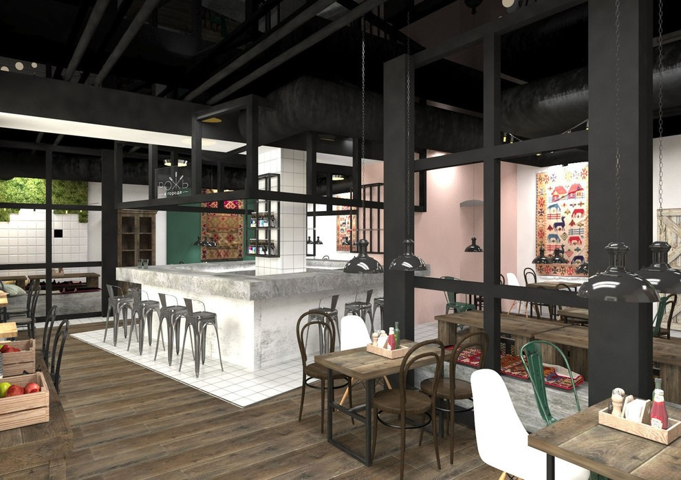 Обложка проекта: Рожь в городе. Бар и кухня