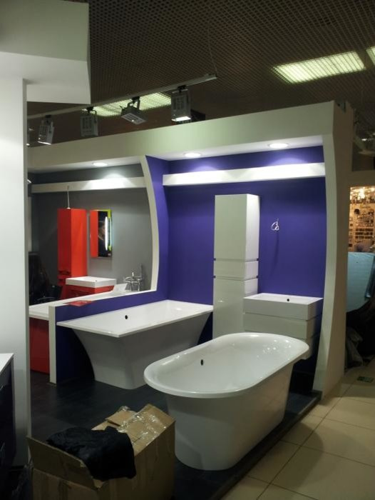 Монтаж торгового павильона