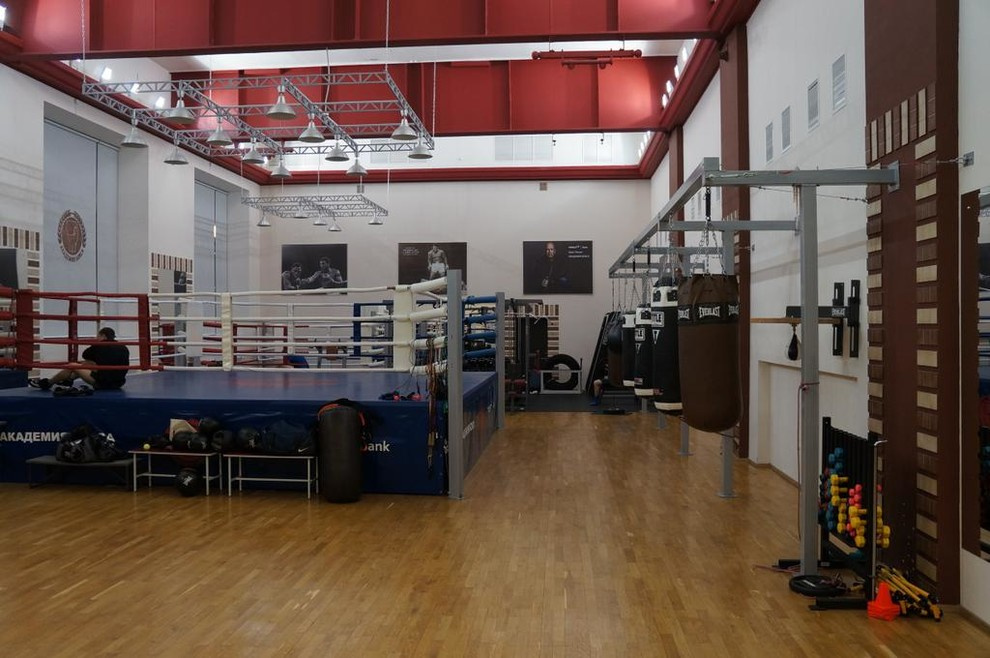 Обложка проекта: Ремонт боксерского клуба