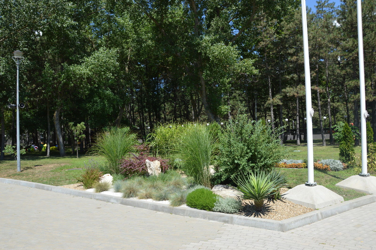 Озеленение территории оздоровительного комплекса