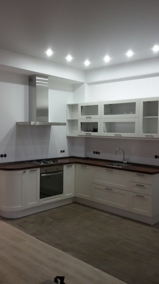 Кухня, апартаменты №110 ЖК "Благодатный" г. Сочи