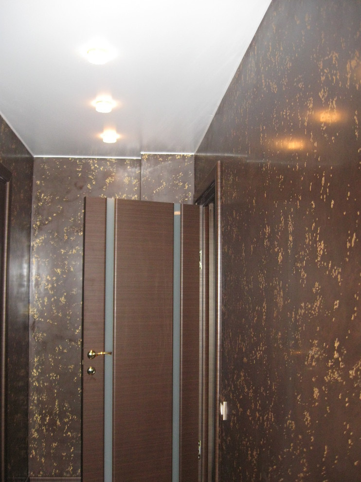 Декор квартиры :эффекты  травертин и антико.