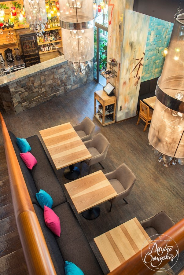 Restaurant "Cup of Rice " , Kiev ,  Ukraine