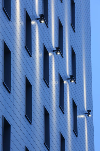 Архитектурное освещение отеля