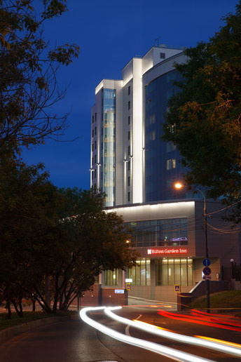 Обложка проекта: Архитектурное освещение отеля